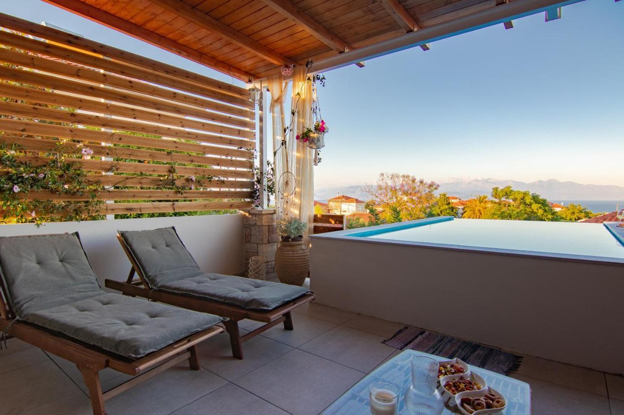 Georgianna'S Suite With Private Pool , 'Blank Suite' Charokopio Dış mekan fotoğraf