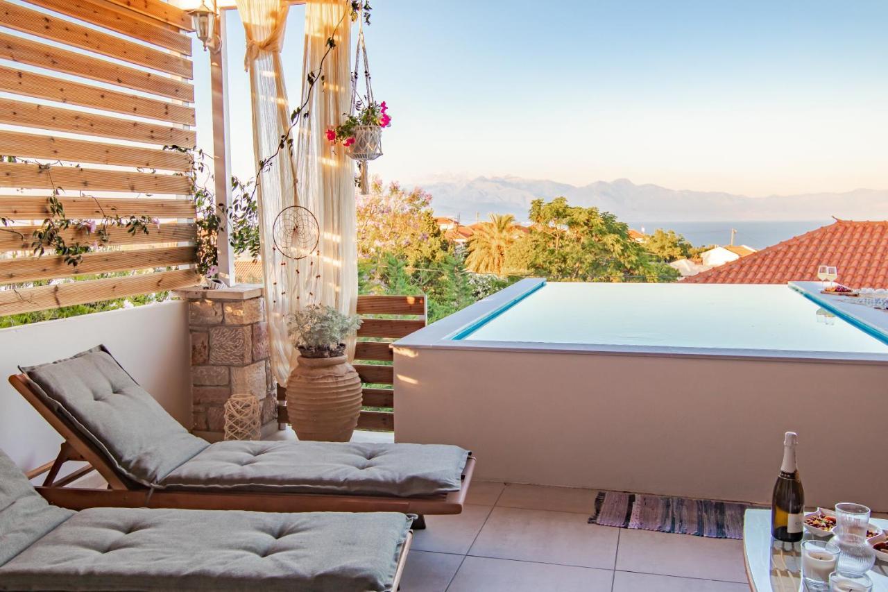 Georgianna'S Suite With Private Pool , 'Blank Suite' Charokopio Dış mekan fotoğraf